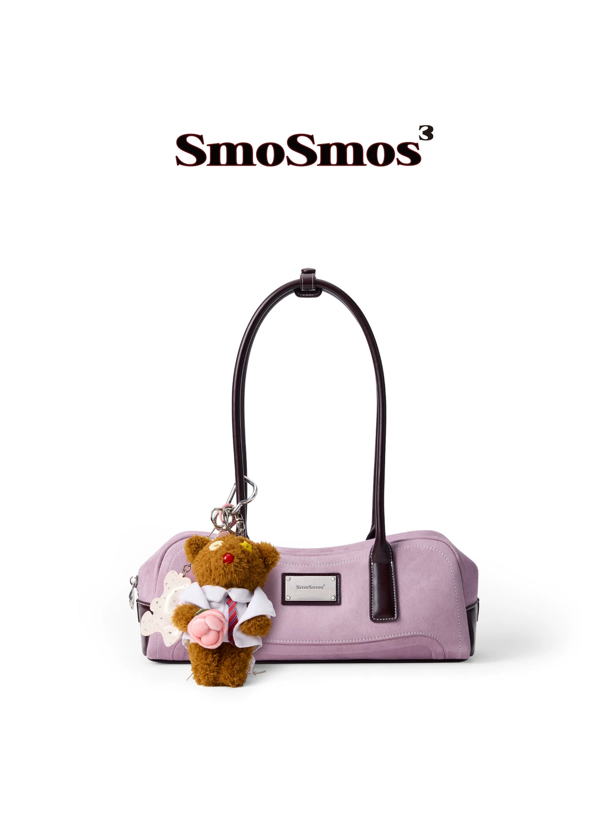 SmoSmos Long-Handle Underarm Bag Baguette Bag Shoulder Handbag