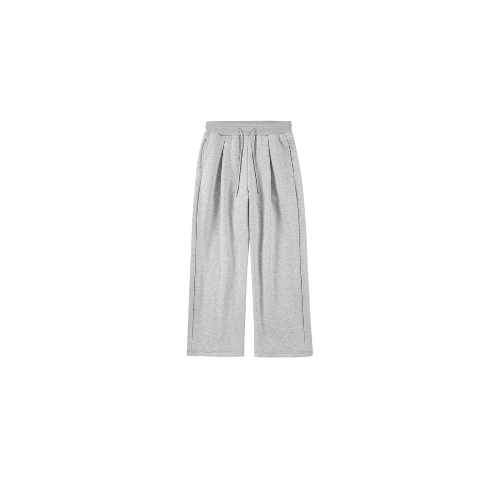 PLUS NO LOGO Loose Casual Versatile Micro-pull Sweatpants