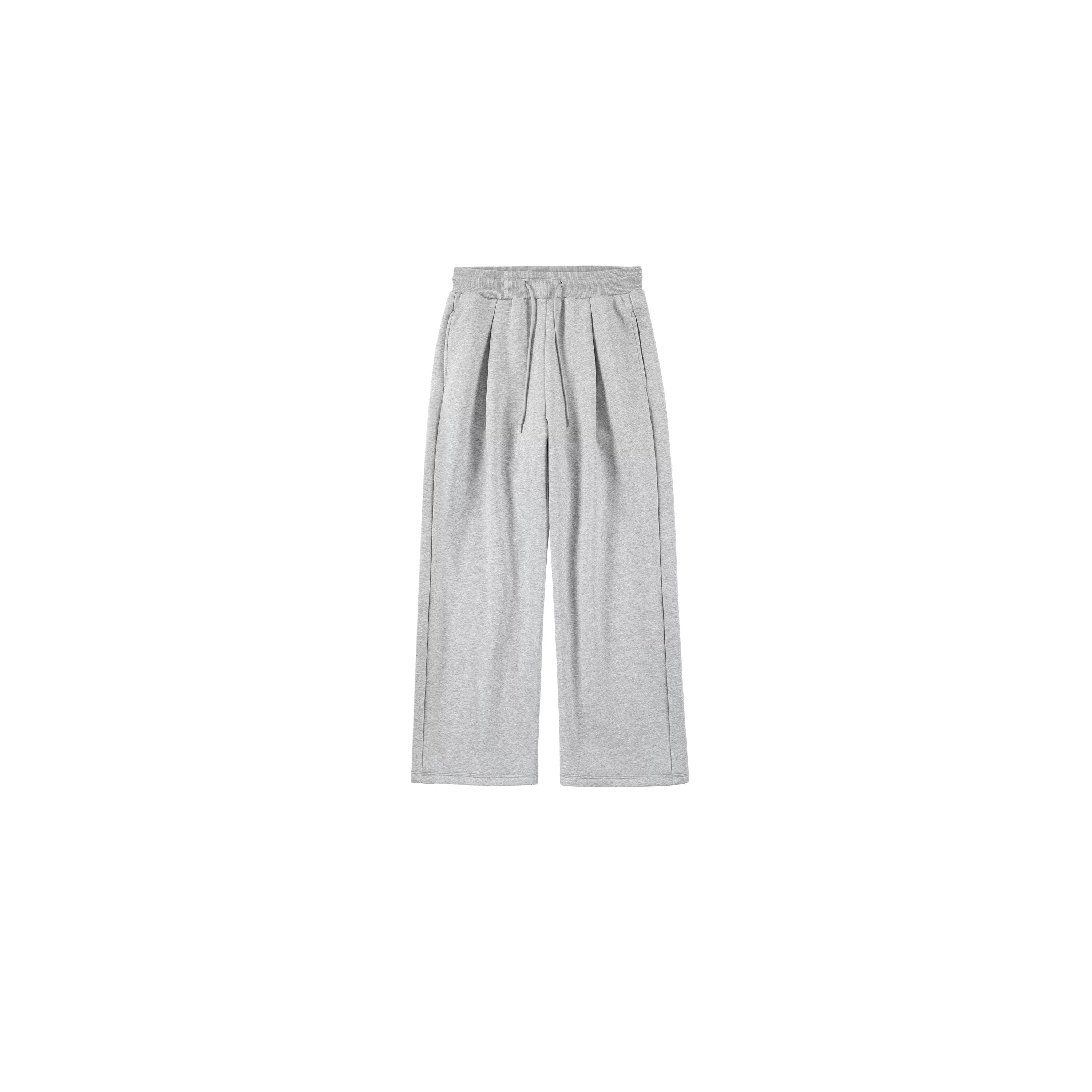 PLUS NO LOGO Loose Casual Versatile Micro-pull Sweatpants