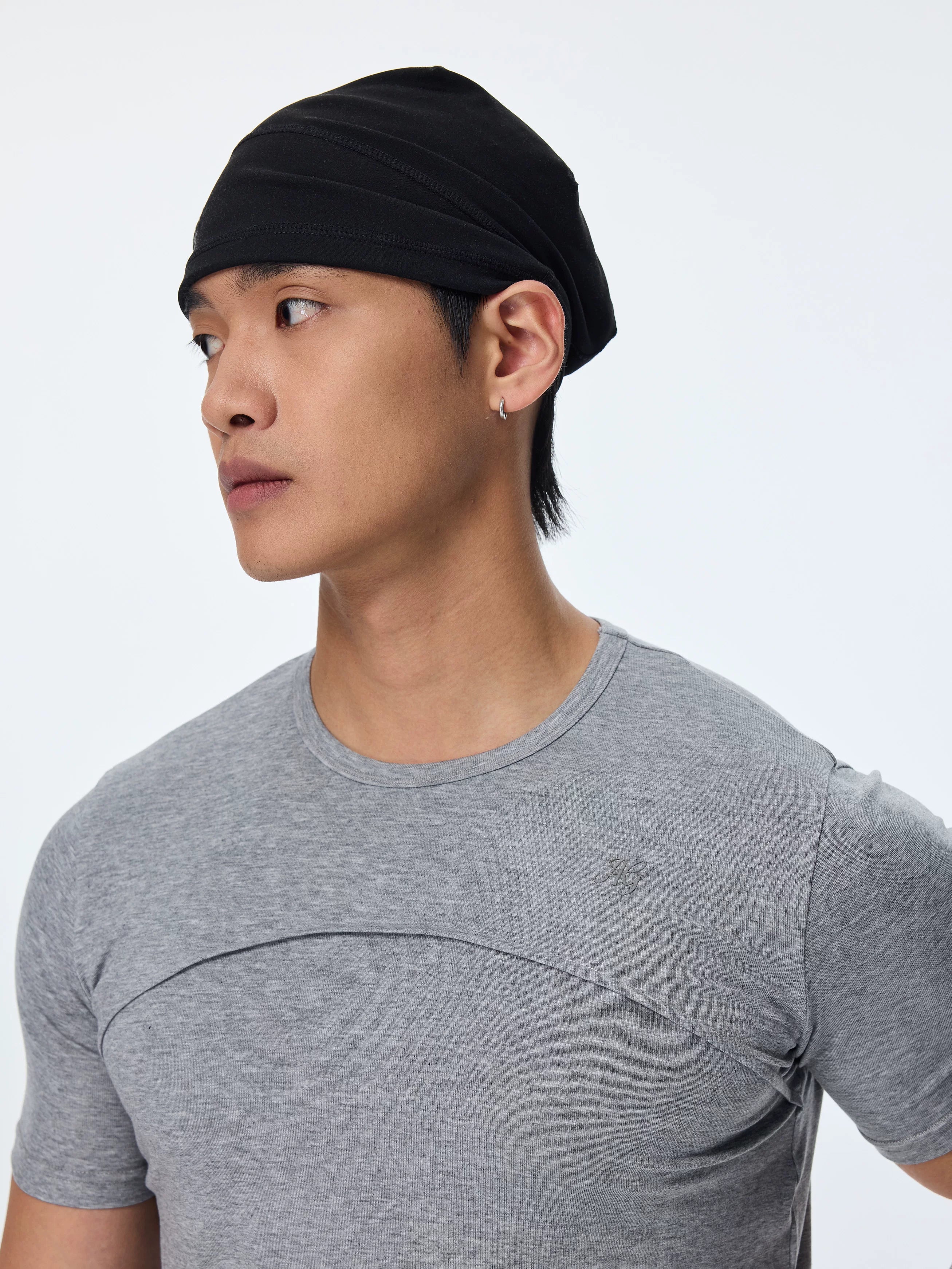 AFTERGLOW Stitched Seam 230g Breathable Cropped Tee