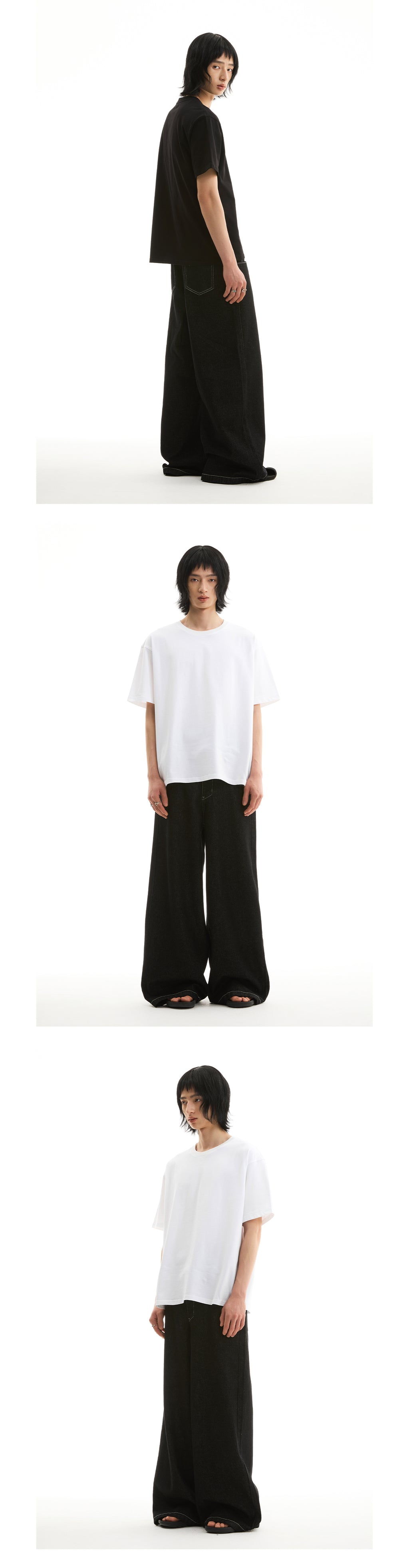 FUNKYFUN 2025SS five-color pure cotton 230g loose Tee