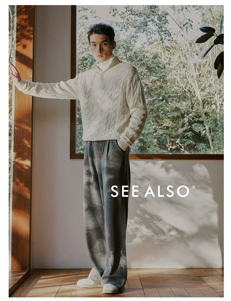 SEE ALSO Casual Twist Stand-up Neck Sweater