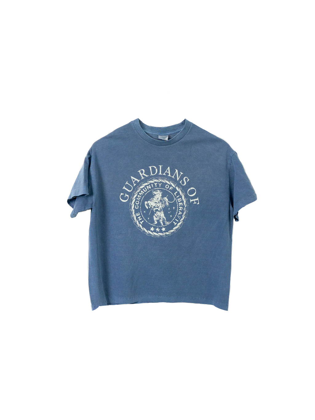 LIBERAFIT Hand Drawn Badge Loose Tee