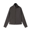 VLABMADE Striped Linen-Blend Boxy Cropped Shirt