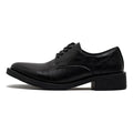 MADEN Pointed-Toe Thick-Sole Leather Derby