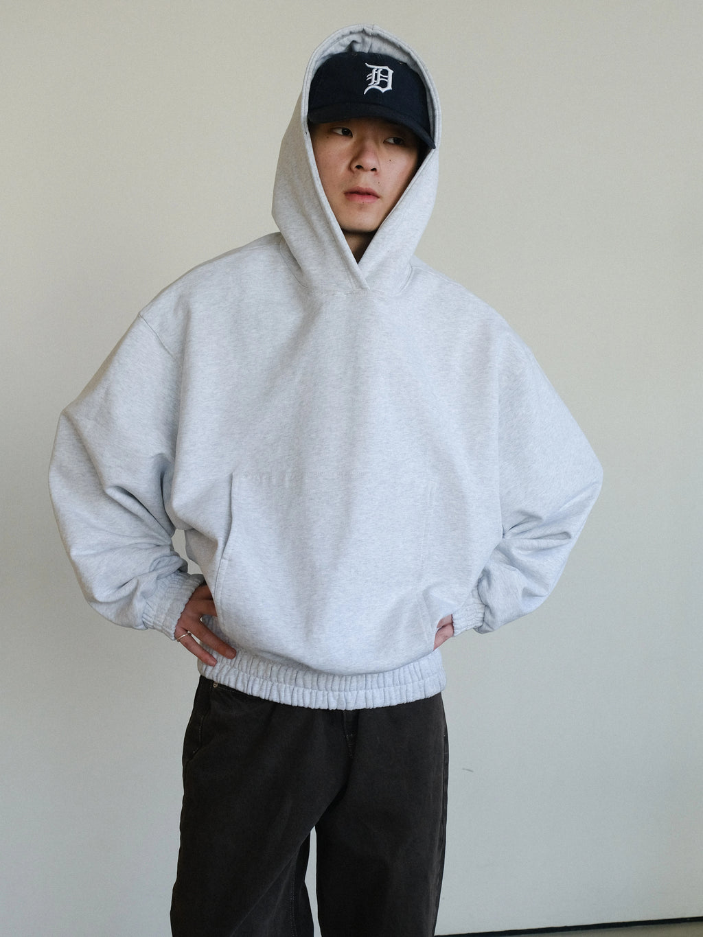 Anniehall Casual Short Hoodie