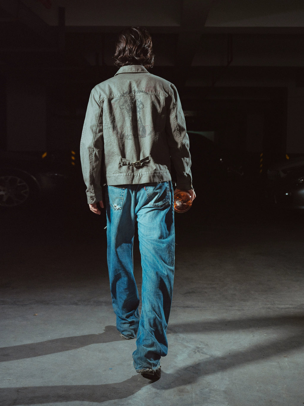 RICHILL Coin Print Canvas Jacket