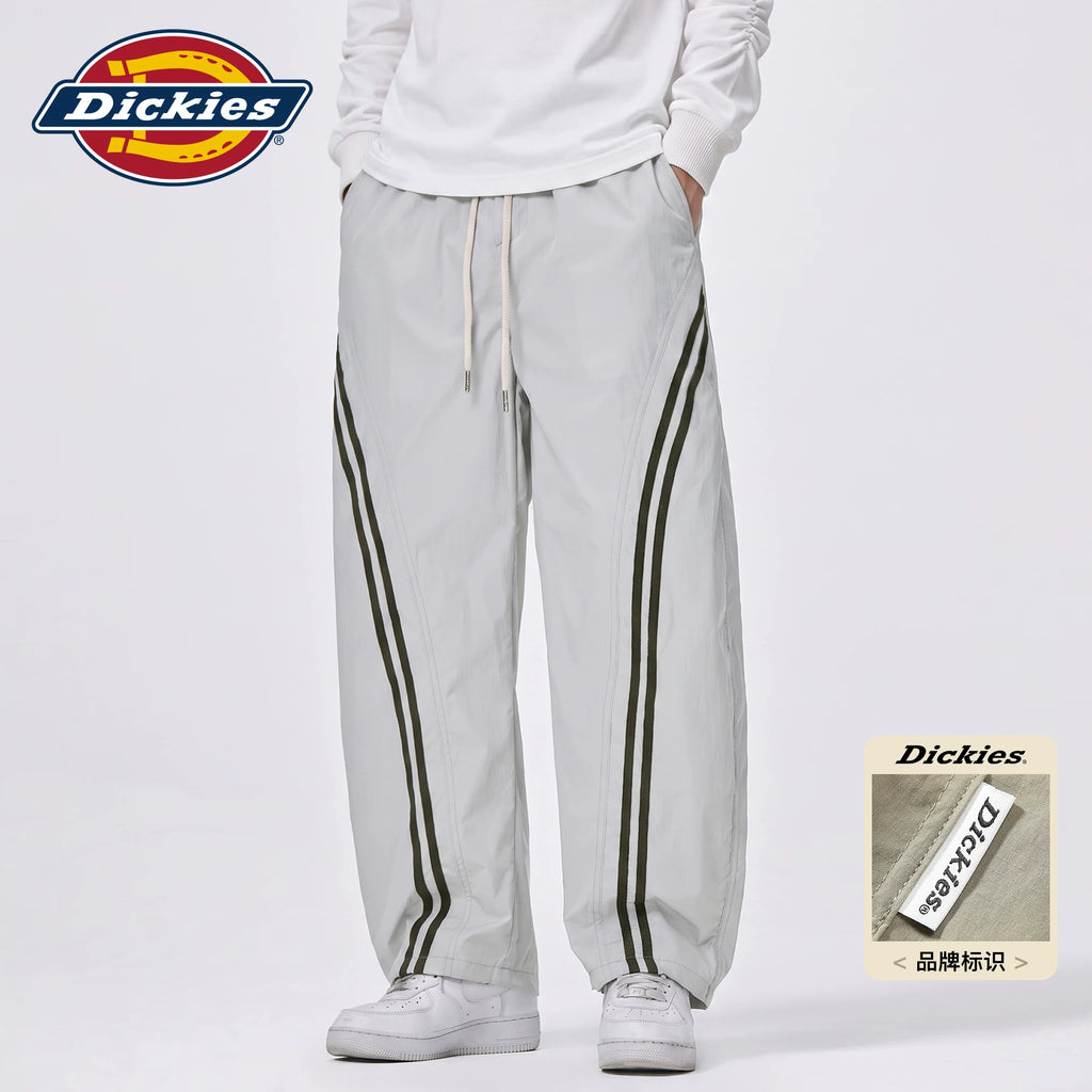 Dickies Wide-Leg Drawstring Wrinkle-Resistant Sweatpants