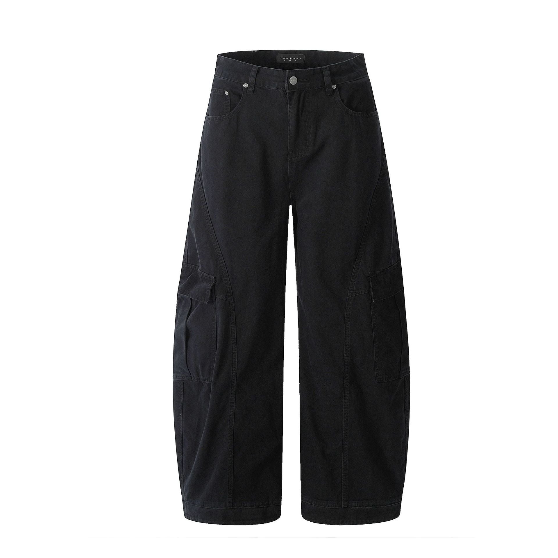 11KN Retro Loose and Thin Casual Wide-leg Trousers