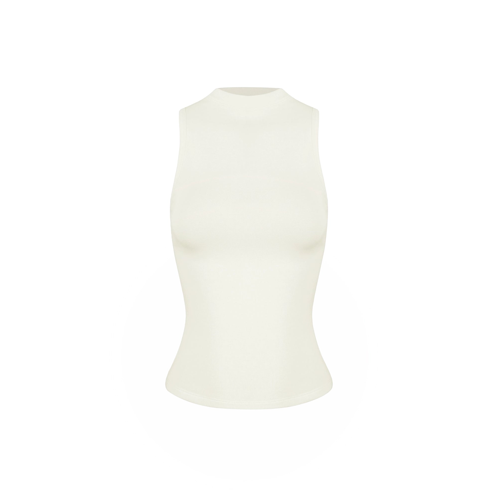 Jim Kennet Semi-turtleneck Sleeveless Slim Fit Stretch Vest