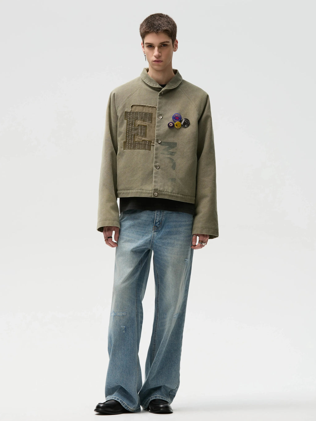 CENSMADE Gradual Change Patch Tooling Jacket