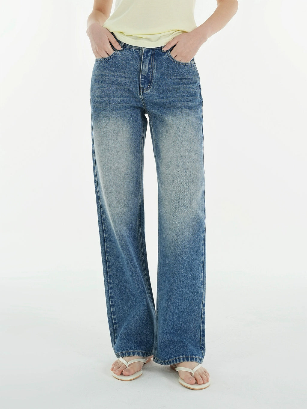 Jim Kennet Classic Straight Retro Jeans