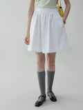 VOOE Semi-elastic Pleated Age-reducing Versatile A-shaped Skirt