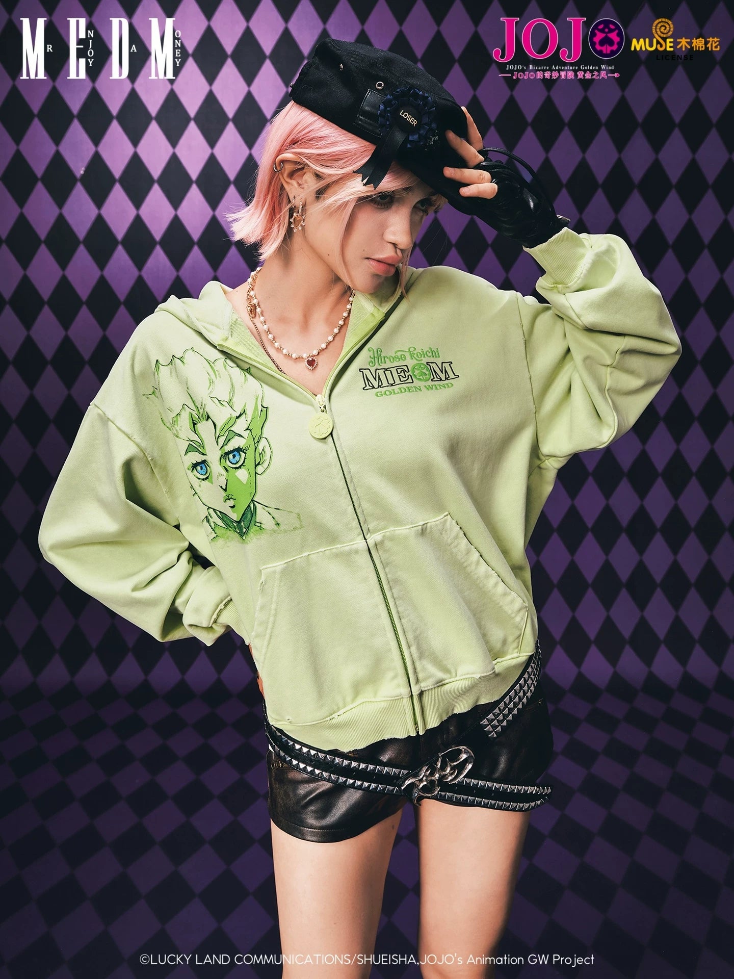 MEDM Casual Versatile Zip Hooded Sweater