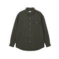 BUTTBILL Plaid Loose-Fit Breathable Long-Sleeve Shirt
