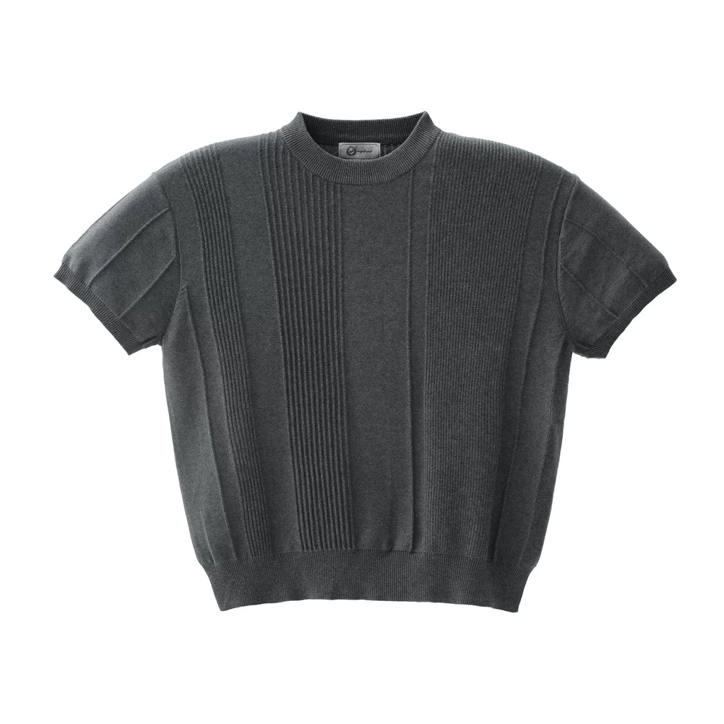 ZOZO FOREST Embossed Roman Column Relaxed Fit Tee