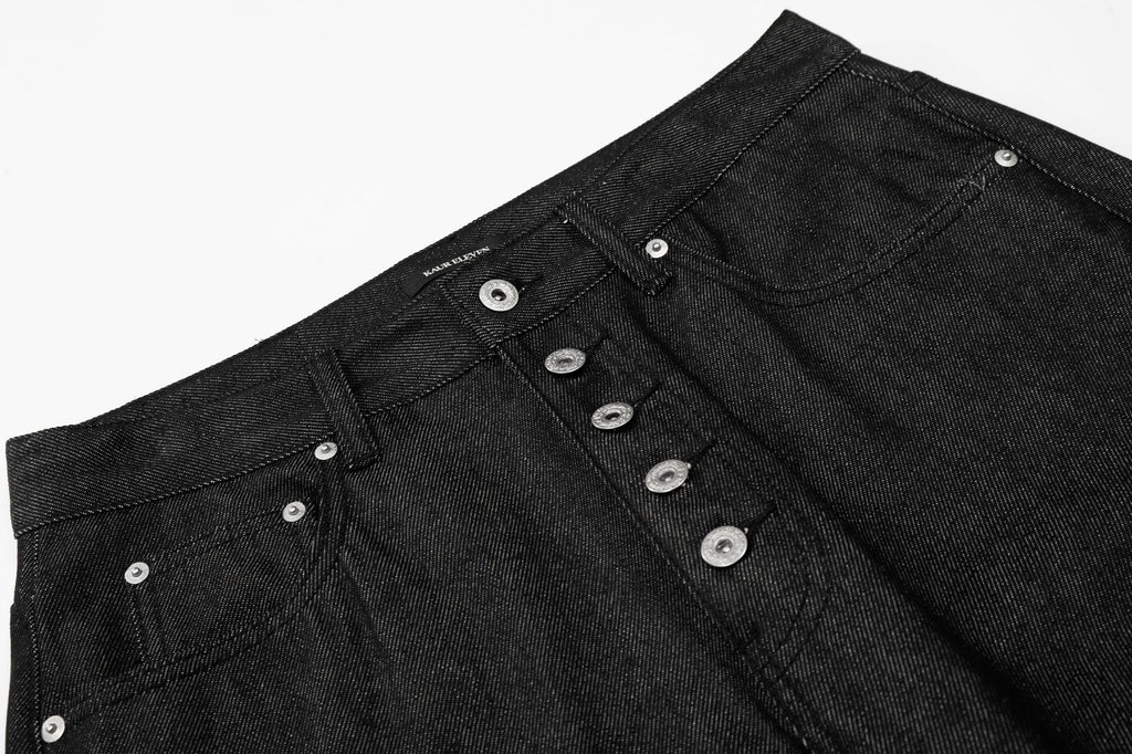 11KN 11oz Raw Denim Straight Leg Jeans
