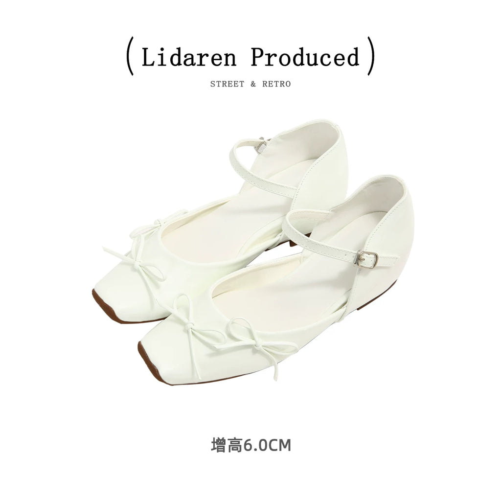 Lidaren Produced Patent Leather Square-Toe Mary Jane