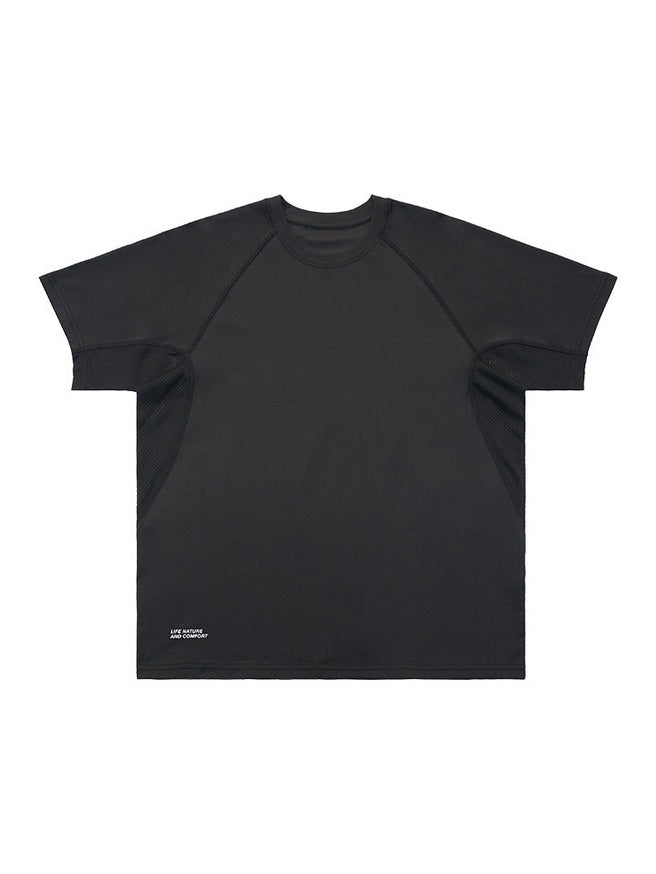 UNF Quick Drying Breathable Contrasting Splicing Tee