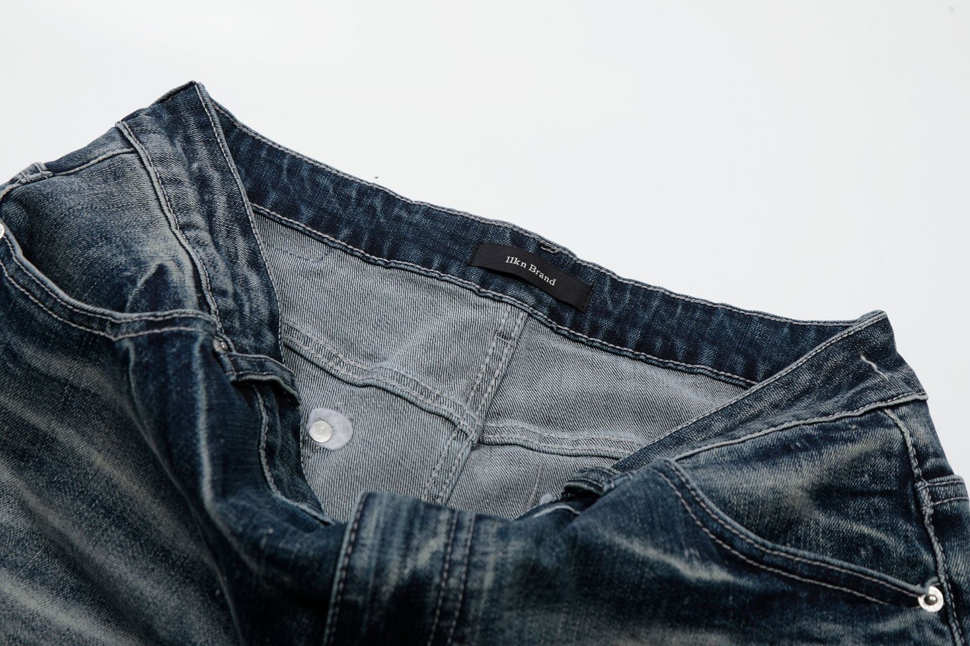 11KN 11 oz Indigo Blue Flare Jeans