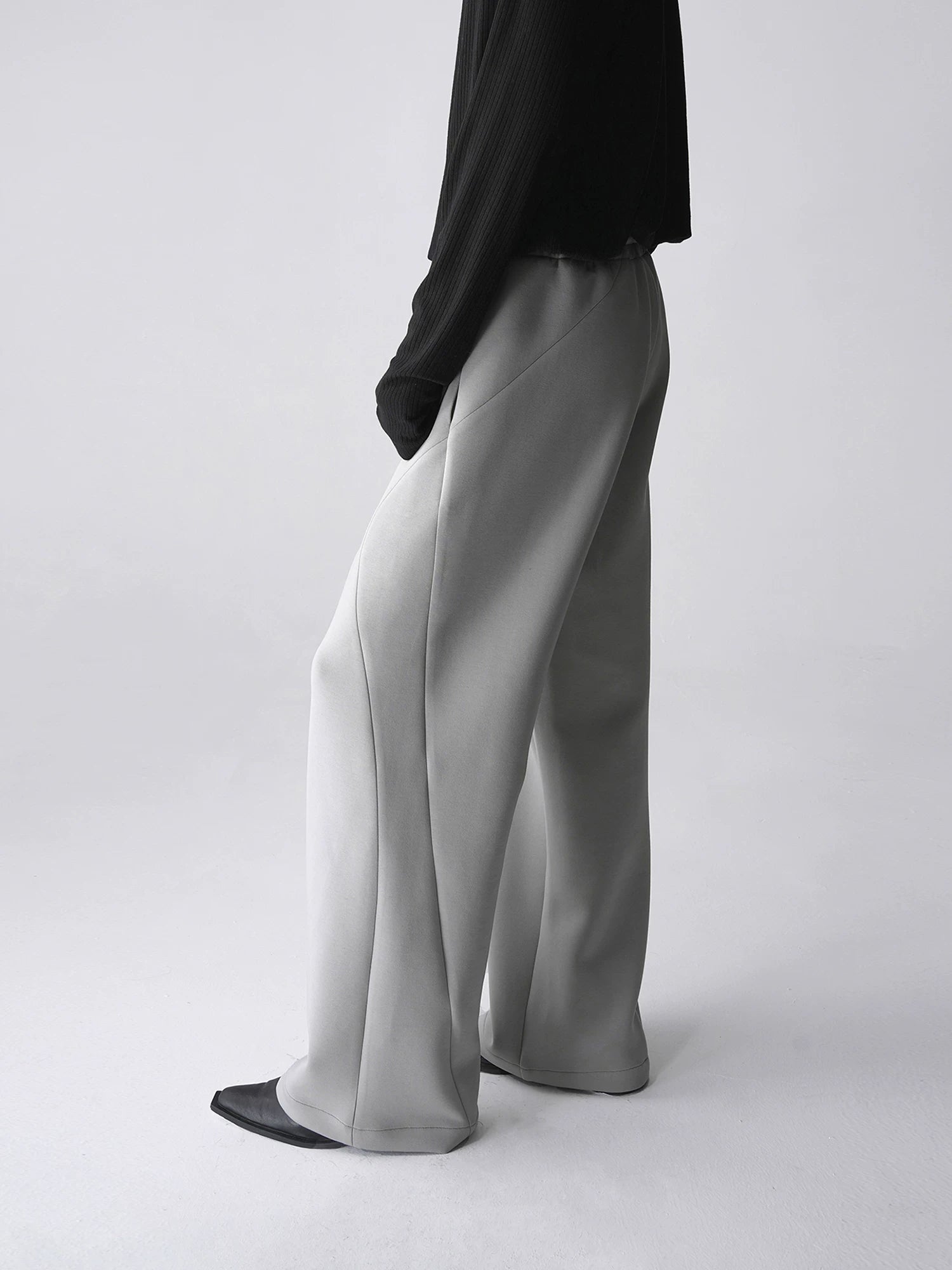 SOUTH FISH Cloud Ink 400g Wrinkle-Resistant Straight-Leg Joggers