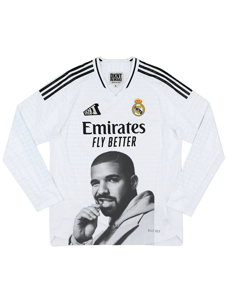 KANYE Casual Portrait Print Tee