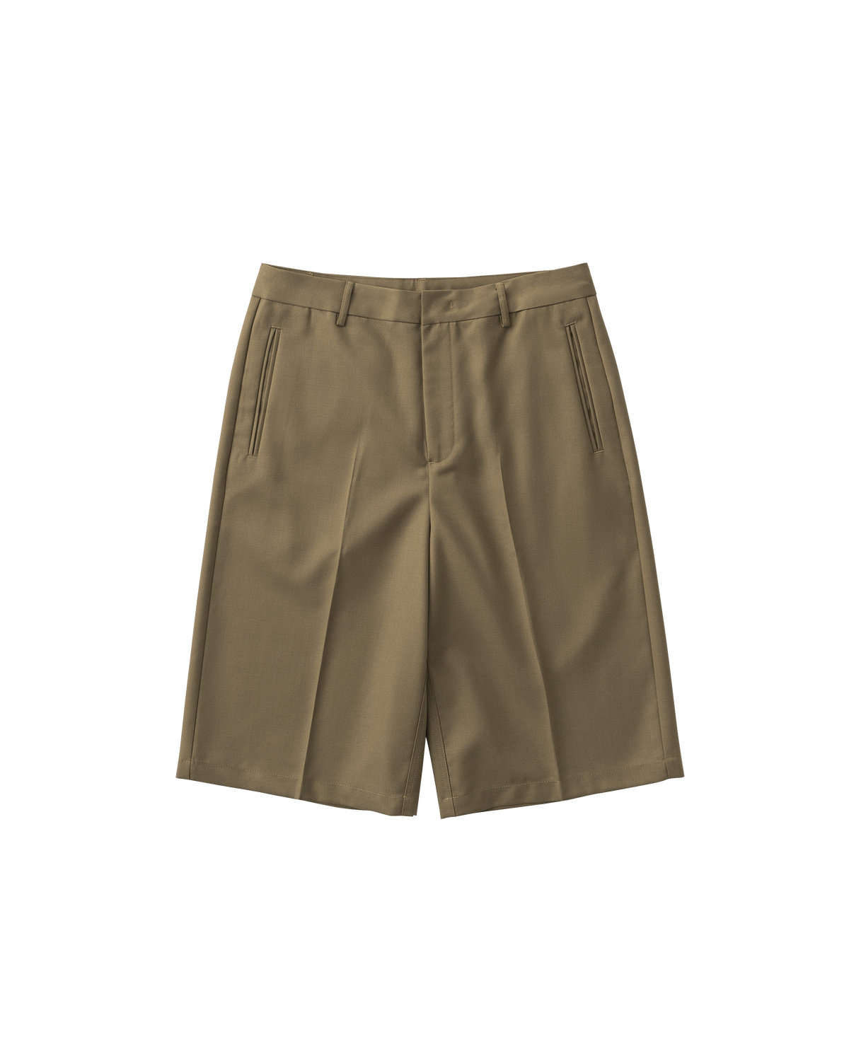 NONRADICAL Wool Straight-Leg Wrinkle-Resistant Capri Pants