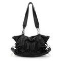 JANDRESS Pleated High-capacity Commuter Shoulder Messenger Bag