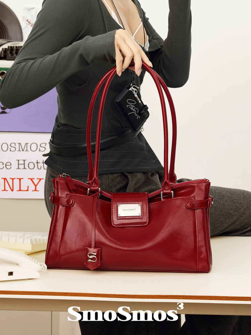 SmoSmos Temperament Trendy Versatile Armpit Bag