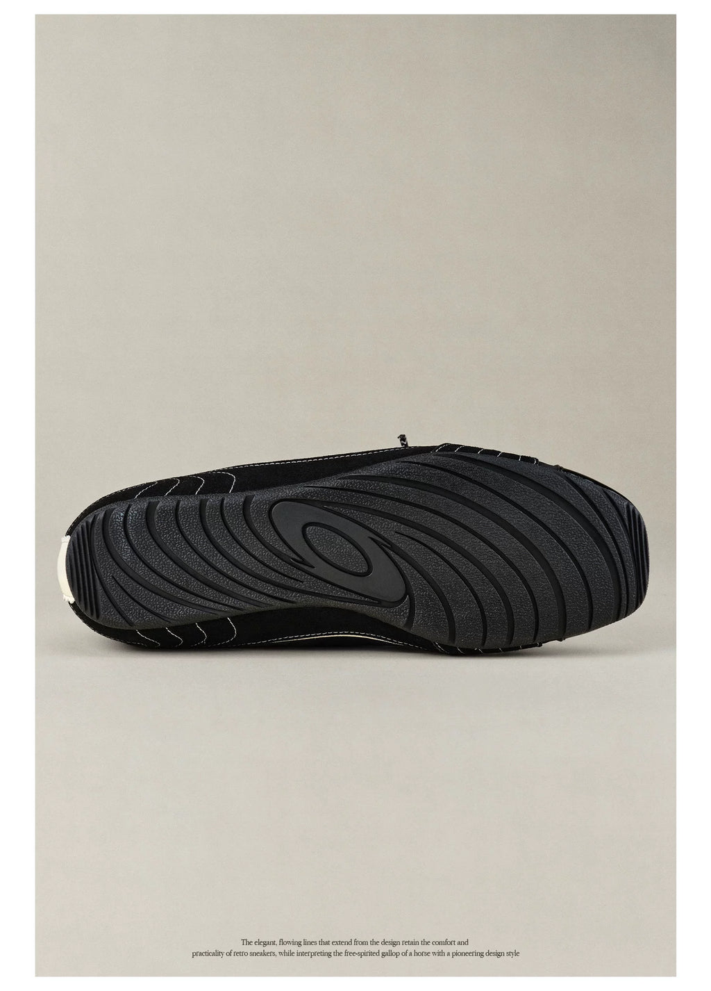 OLD ORDER Horse-Print Leather Lace-Up Sneaker
