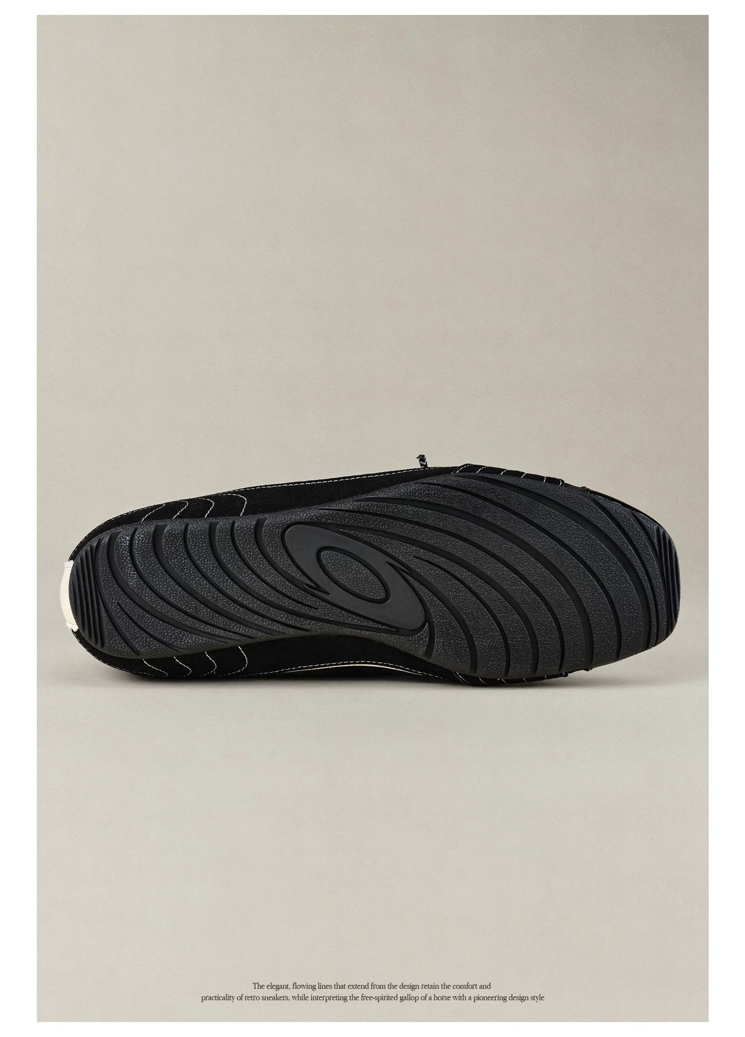 OLD ORDER Horse-Print Leather Lace-Up Sneaker