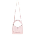 DirtySix Soft Fufu Suede Padded Small Square Bag