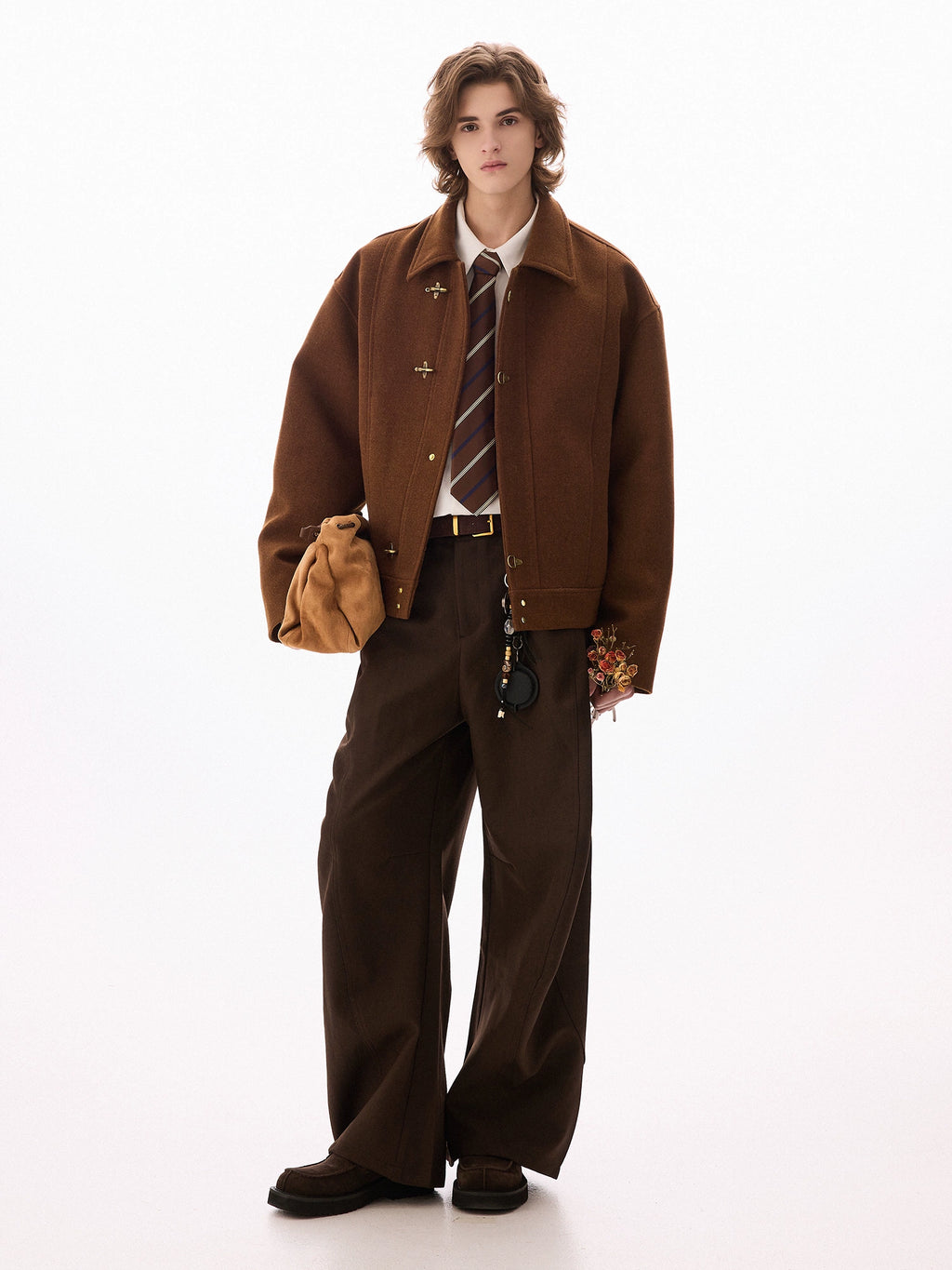 CHOR | 660g Wool-Blend Duffle Coat