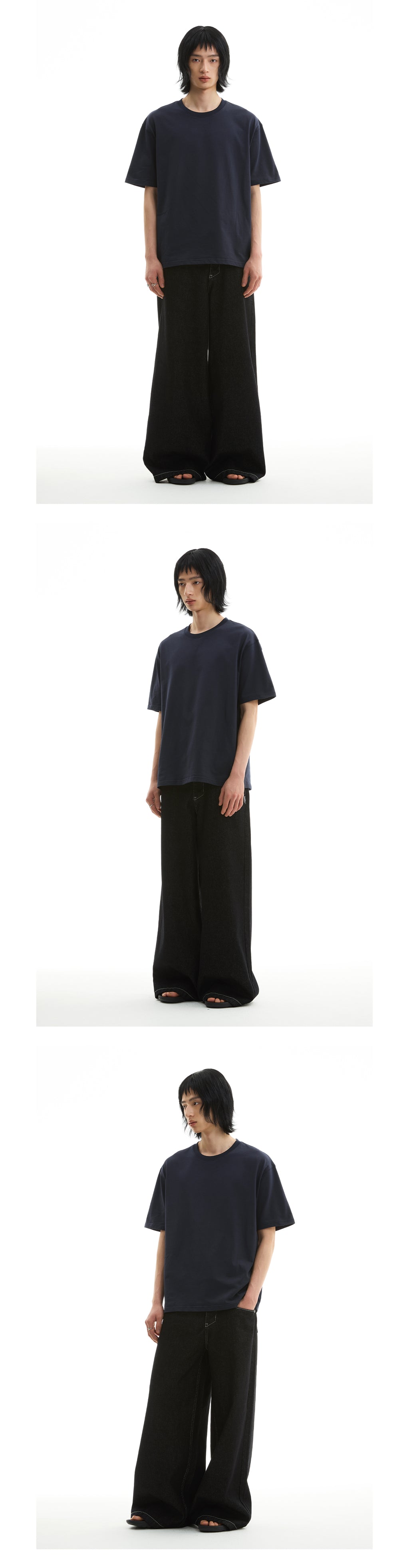 FUNKYFUN 2025SS five-color pure cotton 230g loose Tee