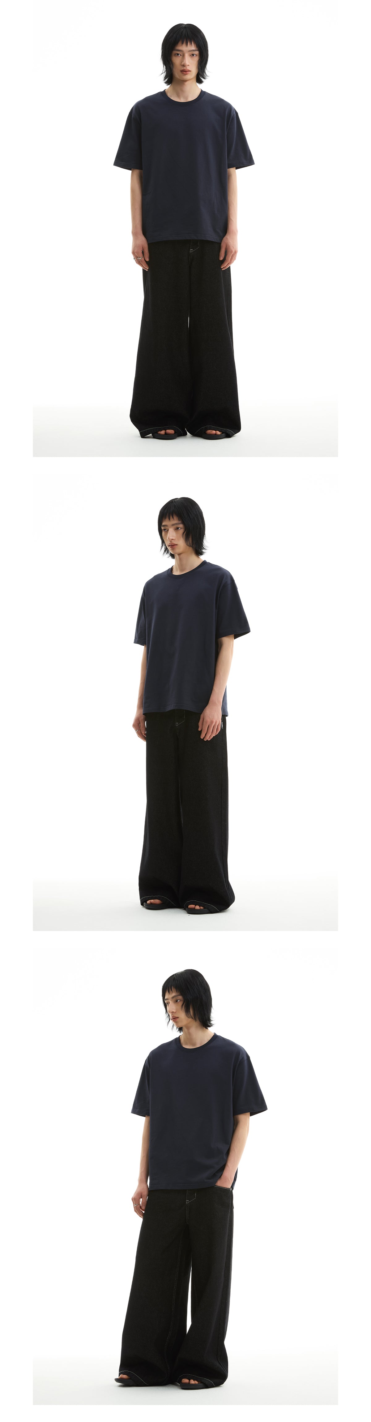 FUNKYFUN 2025SS five-color pure cotton 230g loose Tee