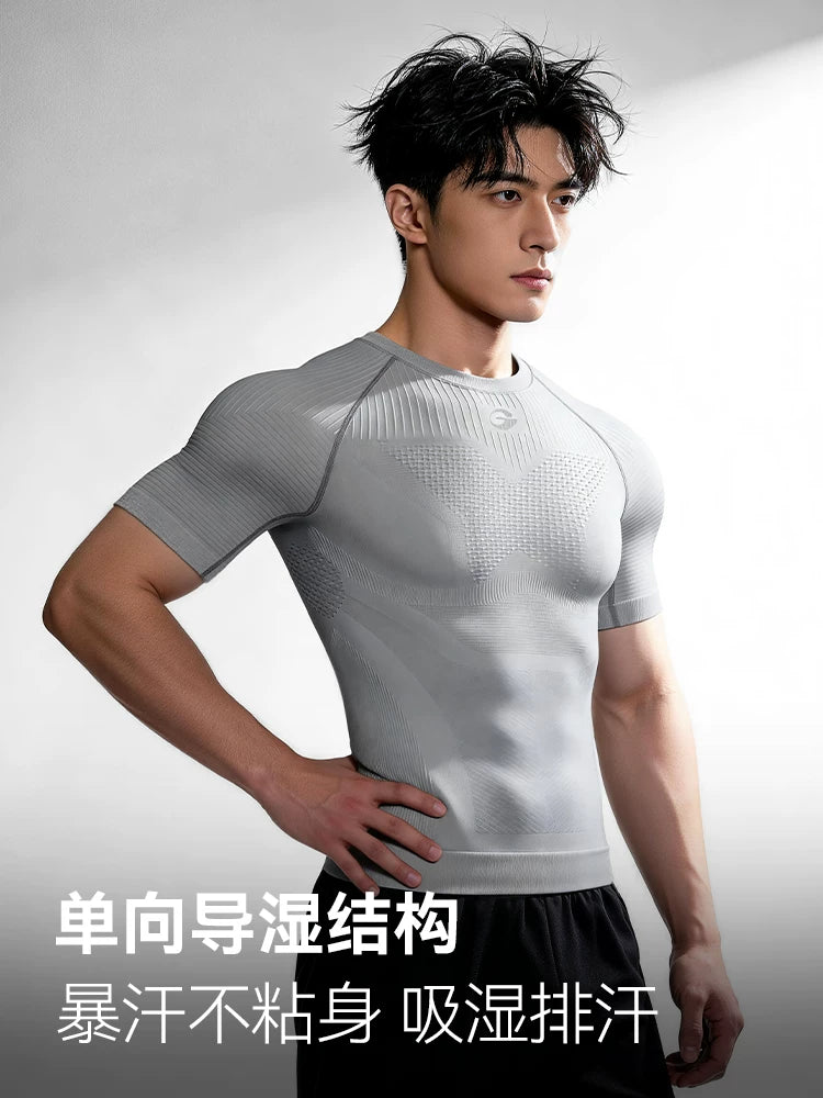 Golovejoy Quick-Dry Breathable Fitted Training Tee