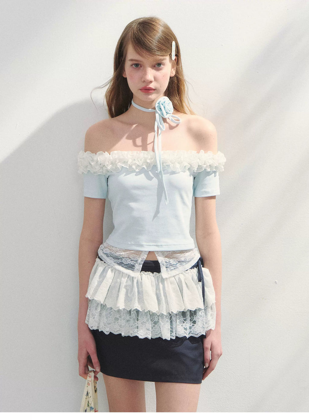 SunsetPark Retro Fake Two-piece Versatile Skirt
