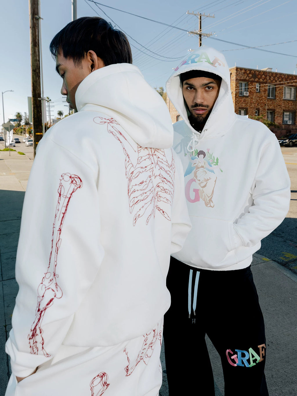 GRAF Blood Rib Embroidery 400g Hoodie