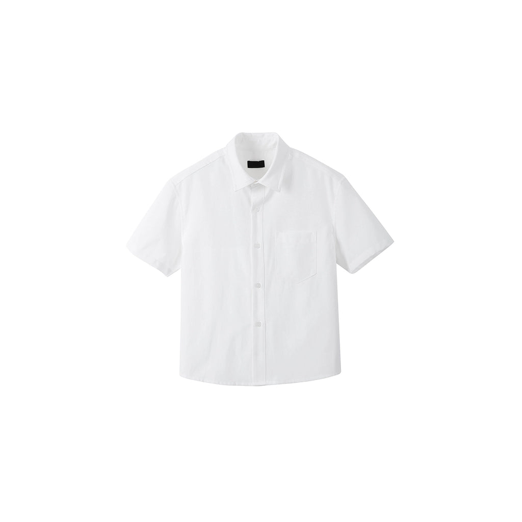 PLUS NO LOGO Striped Boxy Fit Shirt