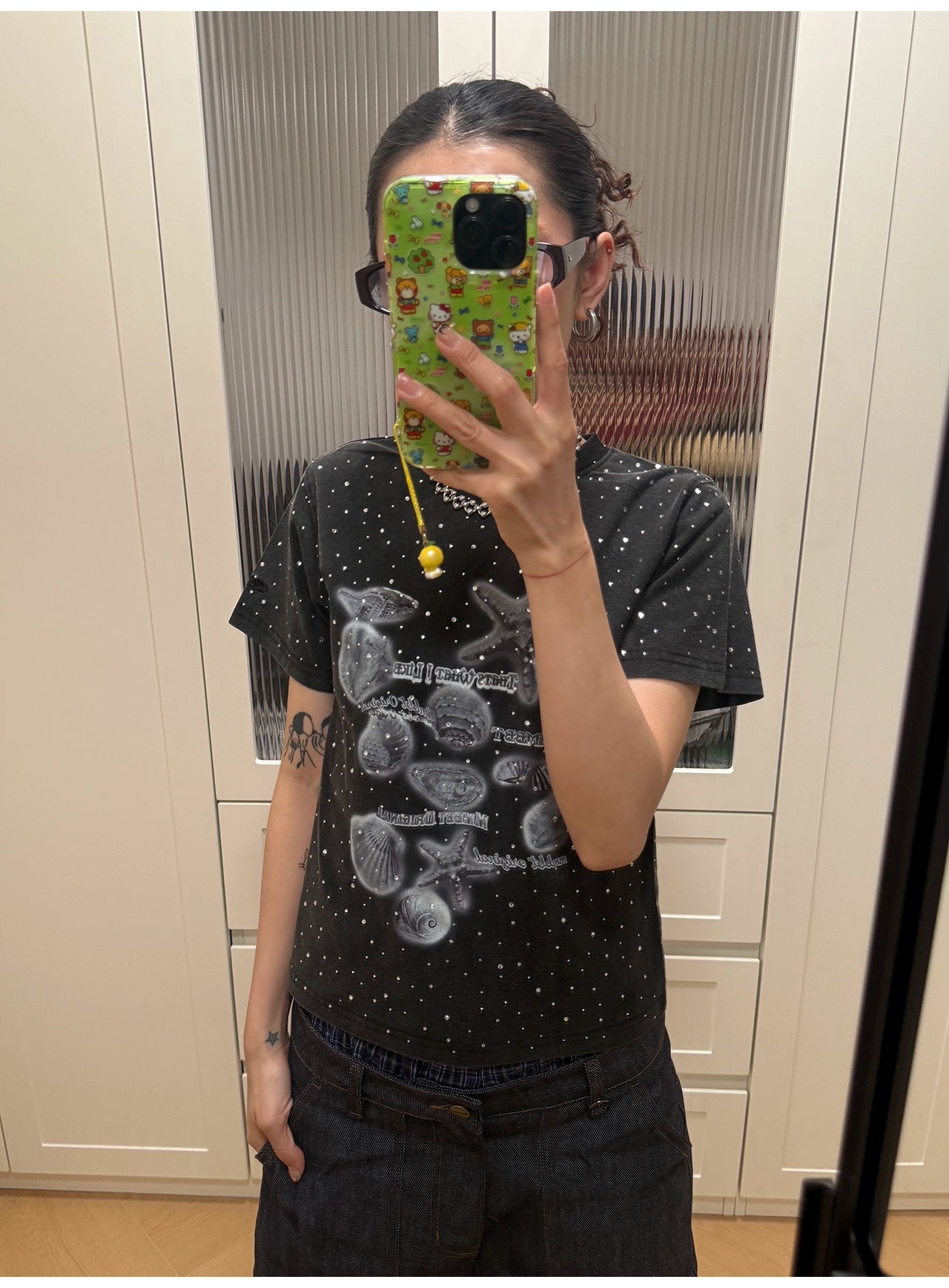 MMBBT Full Diamond Starfish Print Tee