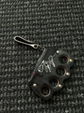 NOT UGLY First Layer Cowhide Hand Embroidered Keychain
