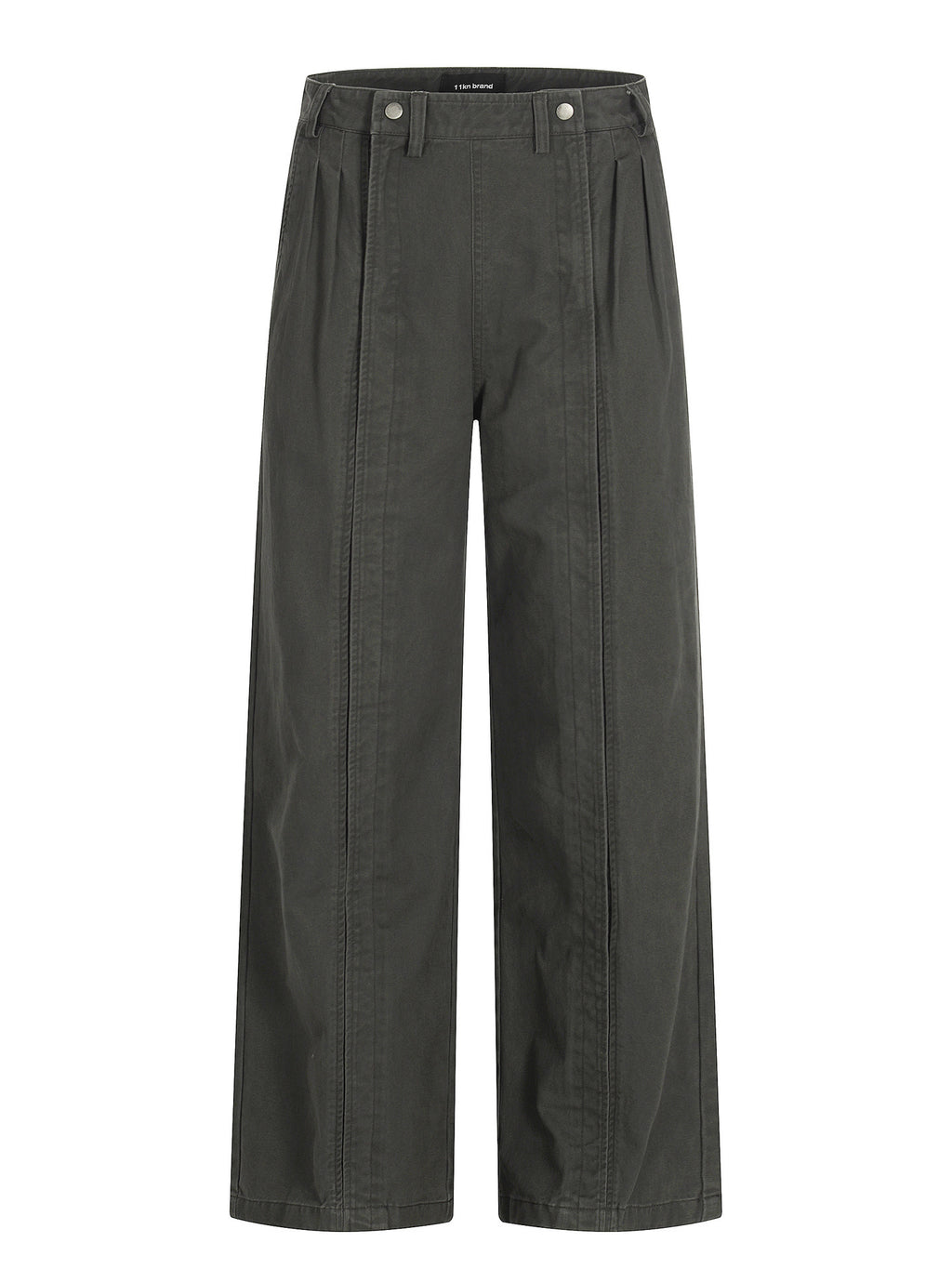 11KN Retro Wide-leg Loose Straight Slacks