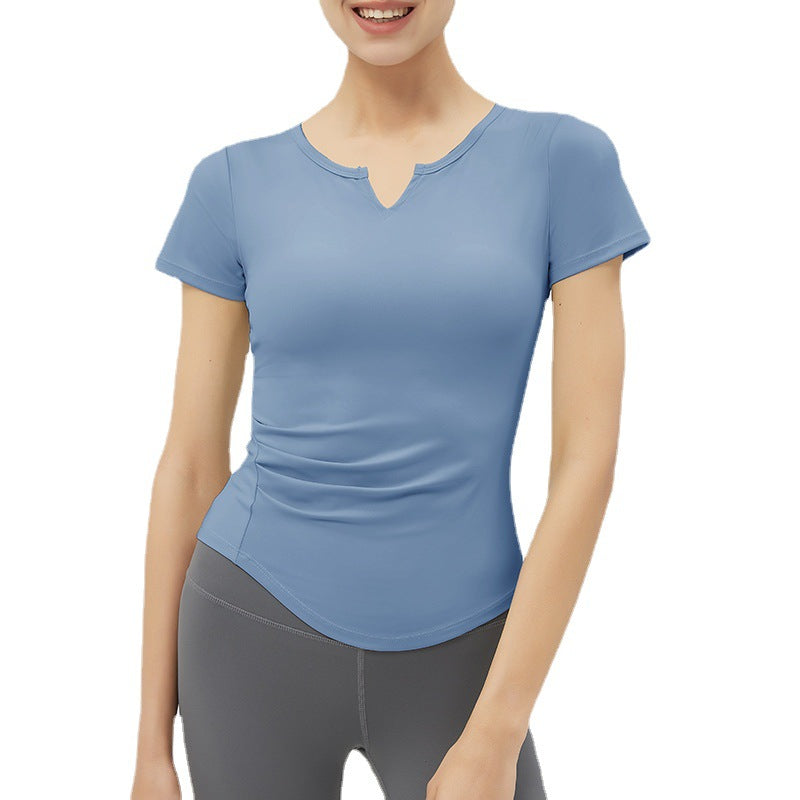 ATHENA LULU Naked-Fit 260g Quick-Dry Yoga Tee