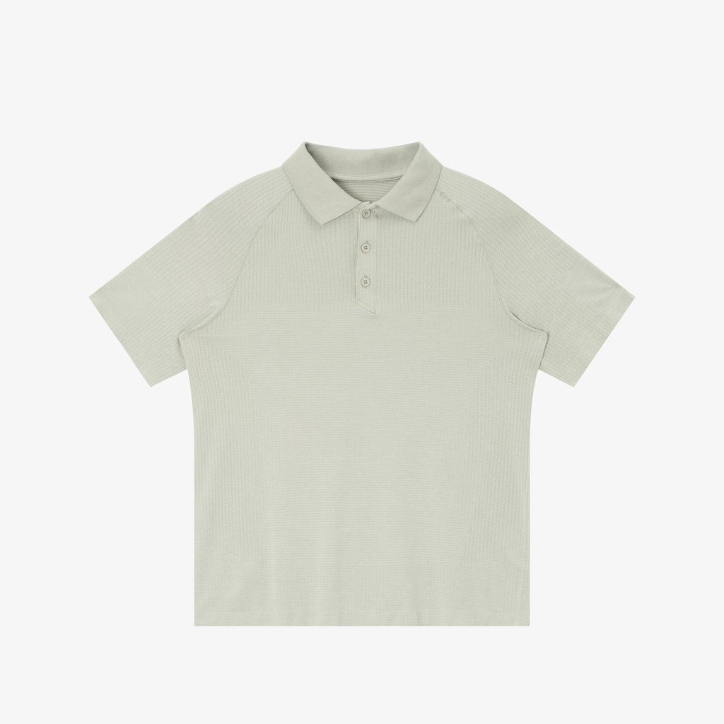 NO LOGO Italian Seamless Quick-Dry Polo