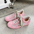 Lidaren Produced Mesh Woven Lace-Up Training Sneaker