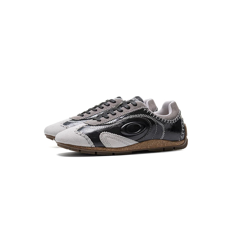 OLD ORDER Suede Lace-Up Trainer