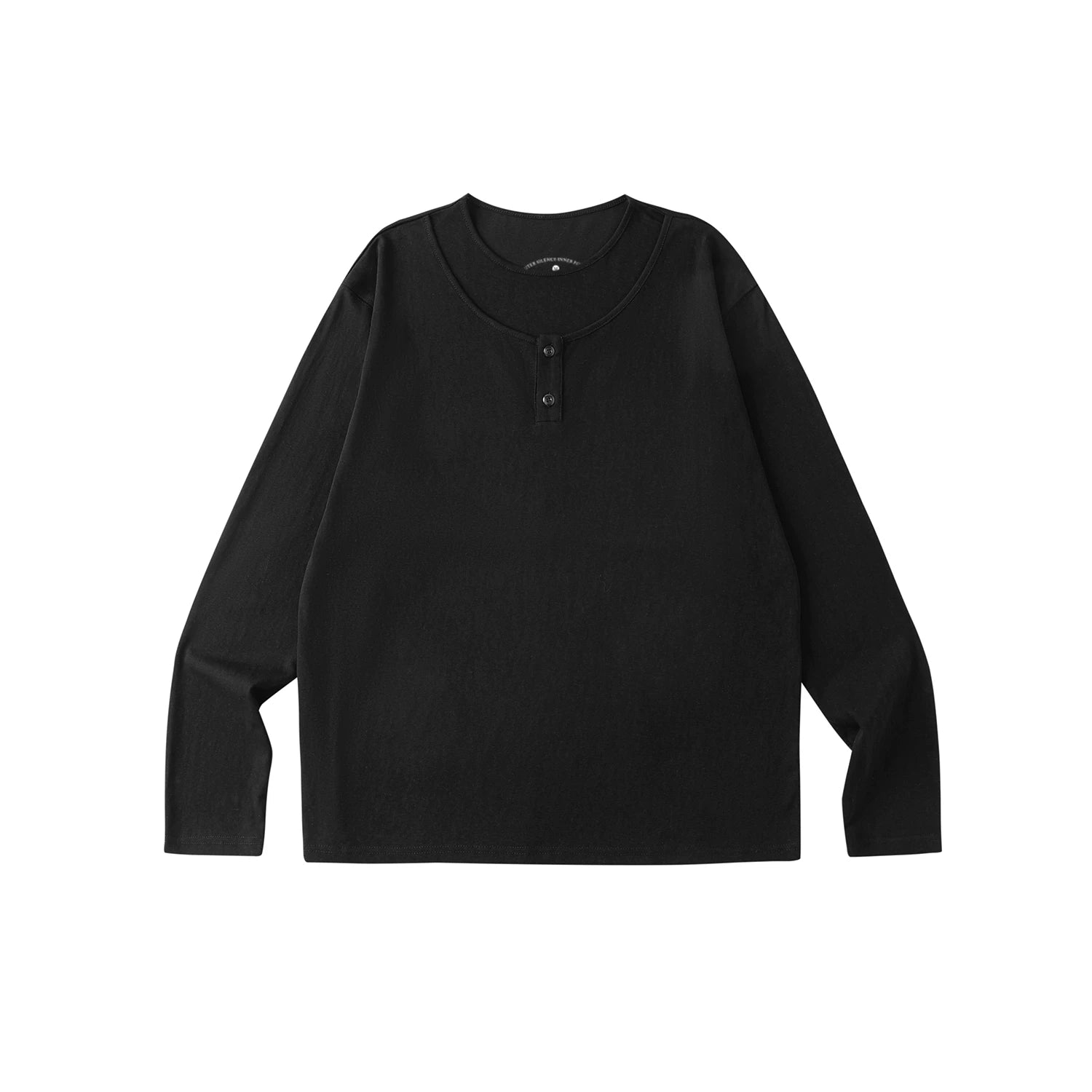LR Fake Two-piece Double-layer Round Neck Long Sleeve