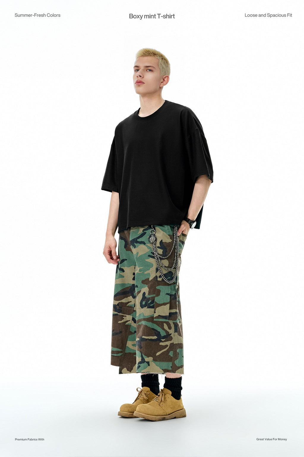 INF Boxy Mint Tee