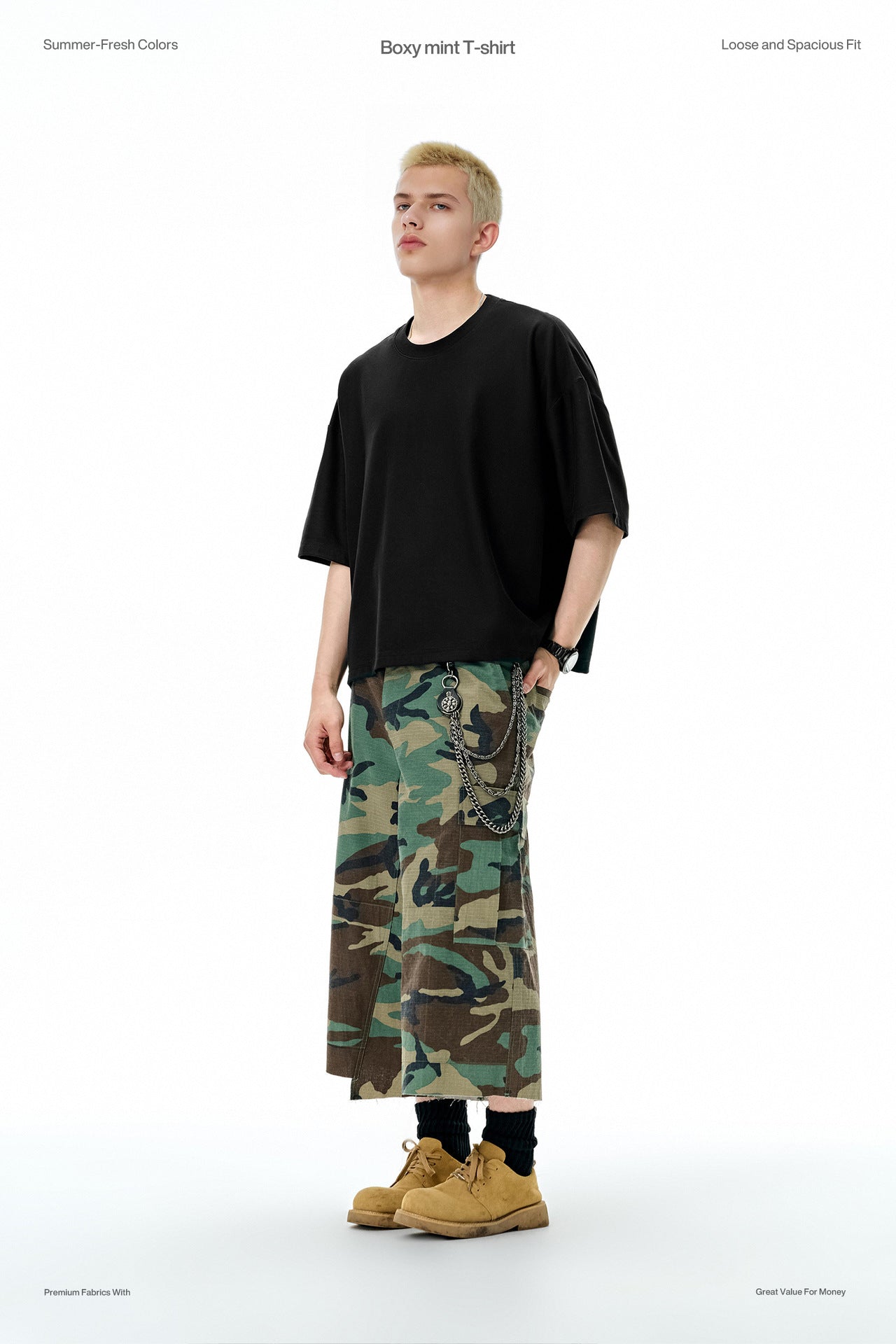 INF Boxy Mint Tee