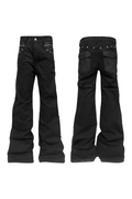 DETW Snakeskin Wash Mid-Rise Tapered Jeans